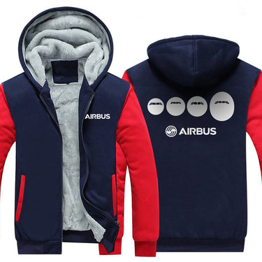 AIRBUS FAMILY DESIGNED ZIPPER SWEATERS THE AV8R